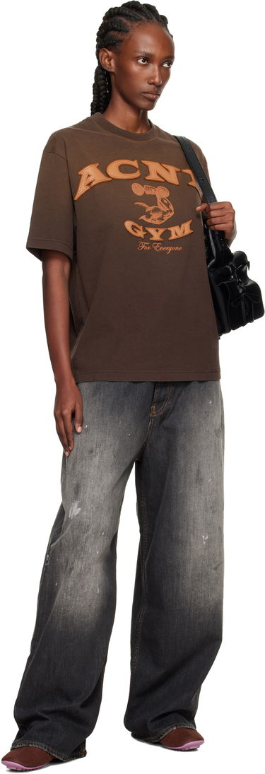 Дънки Acne Studios Acne Studios 2023 Wide Leg Jeans Черно | C00089-, 3