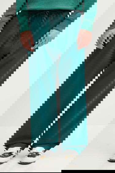 Панталони Carhartt WIP Floyde Drawstring Wide Leg Pant Зелено | I034816.2PBGD, 0