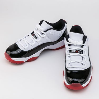 Кецове и обувки Jordan Air Jordan 11 Retro Low "Concord-Bred" Бяло | AV2187-160, 2
