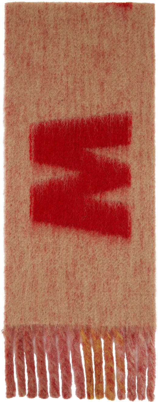 Шал Marni Logo Scarf Оранжево
 | SCZC0063A0 UAW017, 0