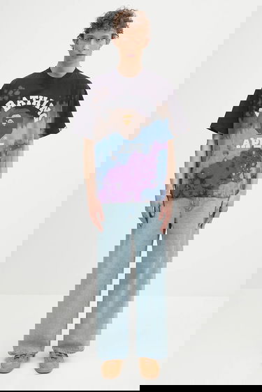 Тениска BAPE Tie dye college T-shirt Многоцветен | 1K80109003, 4