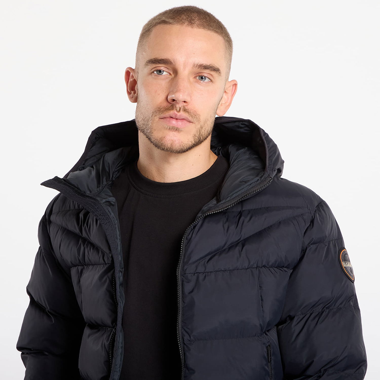 Пухо яке Napapijri A-Molveno Hood Puffer Jacket Черно | NP0A88V29411, 1