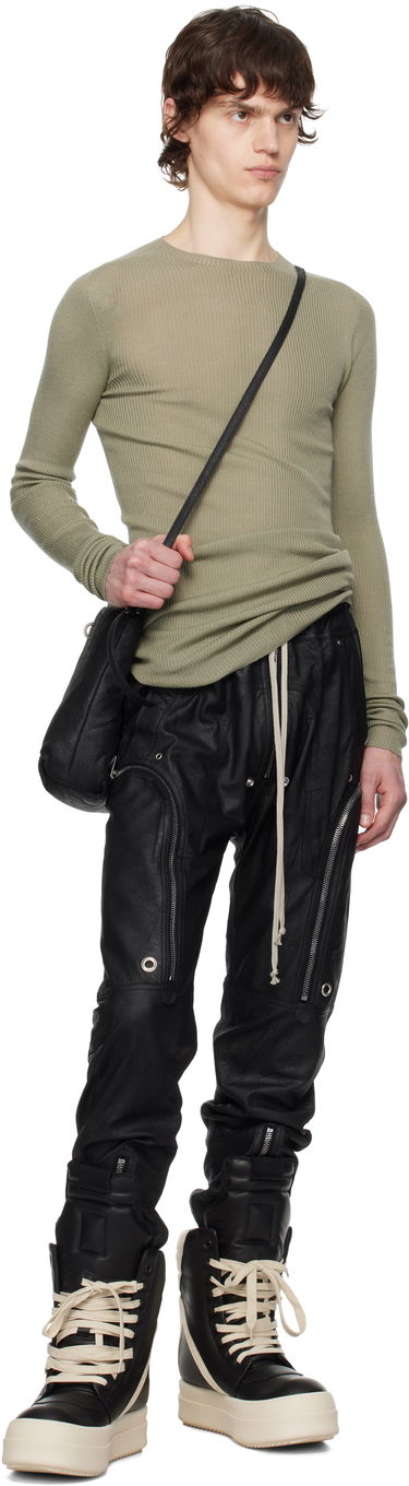 Кецове и обувки Rick Owens Rick Owens Hollywood Mega Geobasket Черно | RU01E5855 LCO, 4