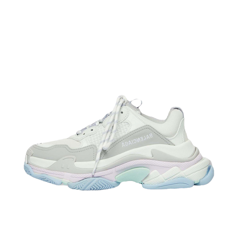 Кецове и обувки Balenciaga Triple S Pastels W Бяло | 524039W2CA19045