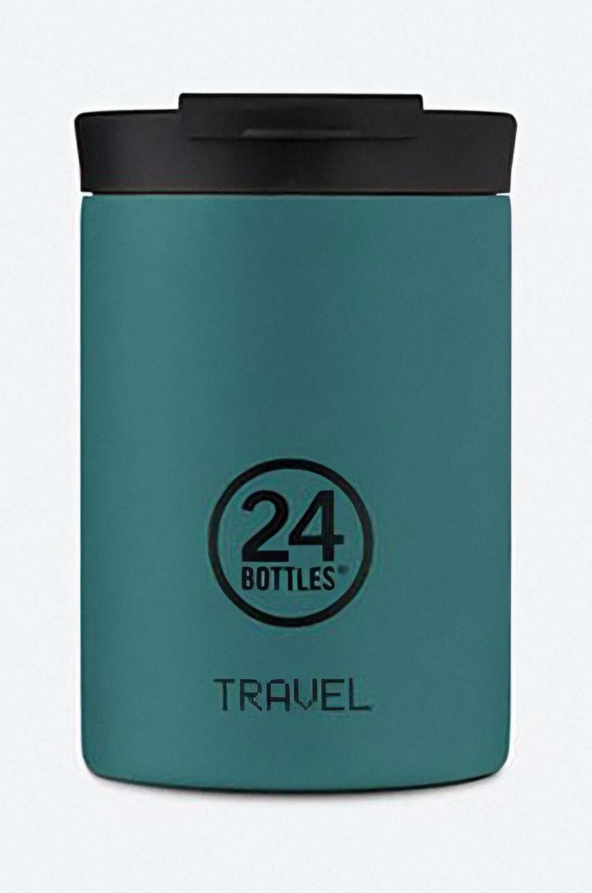 Бутилки за пиене 24Bottles TRAVEL.TUMBLER.350 Mug Тюркоазено | TRAVEL.TUMBLER.350.ATLA, 0