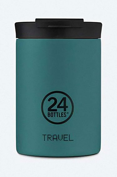 Бутилки за пиене 24Bottles TRAVEL.TUMBLER.350 Mug Тюркоазено | TRAVEL.TUMBLER.350.ATLA, 0