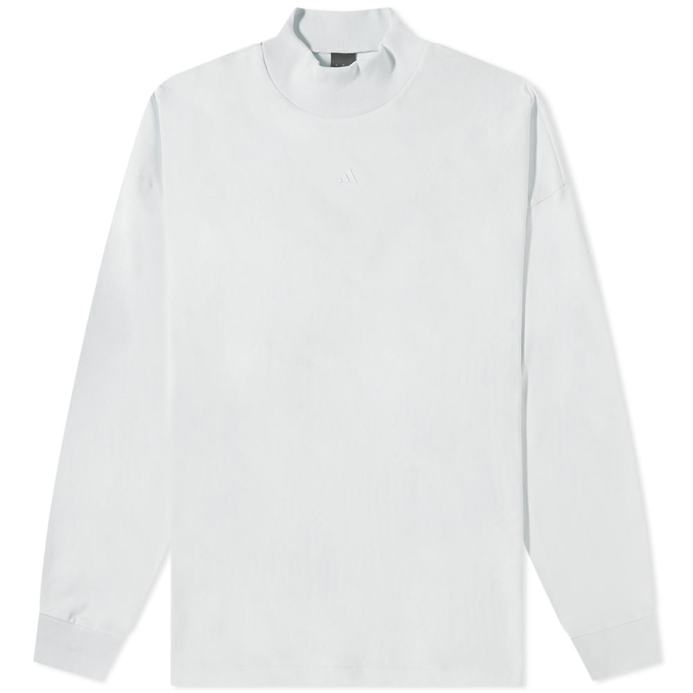 Тениска adidas Originals Basketball Long Sleeve Back Logo Tee Сиво | IA3423, 0
