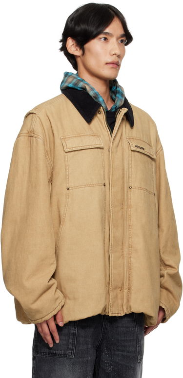 Яке We11done We11done Washed Work Jacket Бежово | WD-JP2-25-070-U-BG, 1
