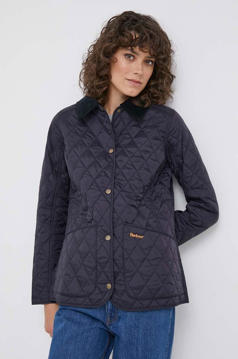 Пухо яке Barbour Quilted Jacket Синьо | LQU0475