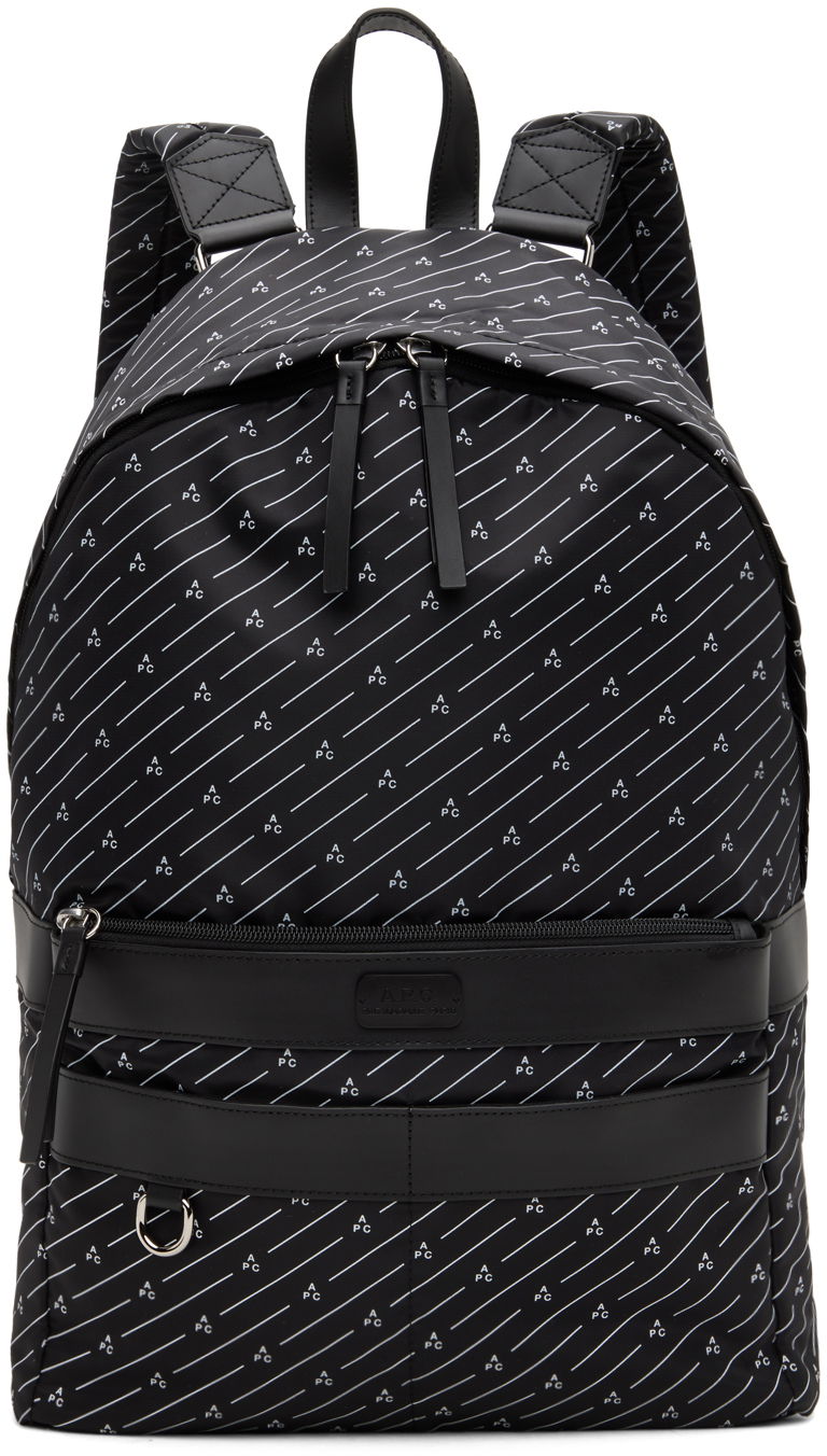 Раница A.P.C. Miles Backpack Черно | PAAFJ-H62225