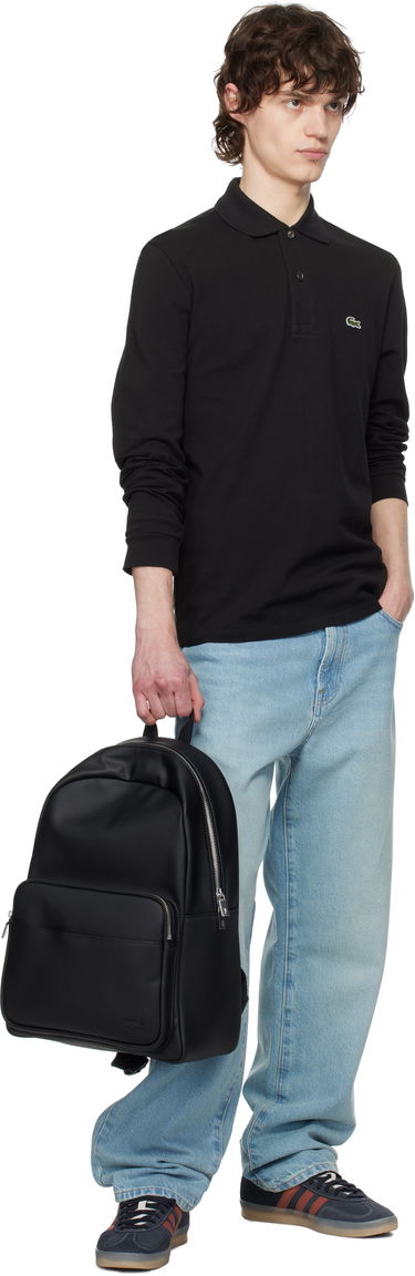 Раница Lacoste Petit Piqué Backpack Черно | NH4430HC_000, 4