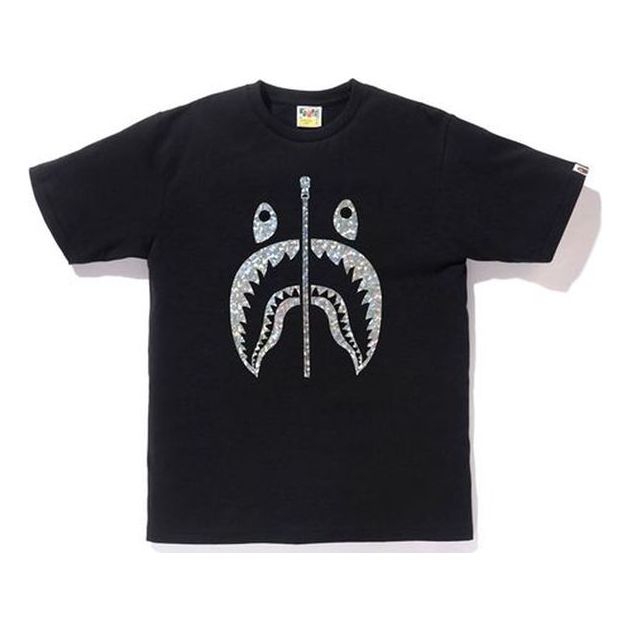 Тениска BAPE Shark Face Graphic T-Shirt Черно | 1G30-110-063