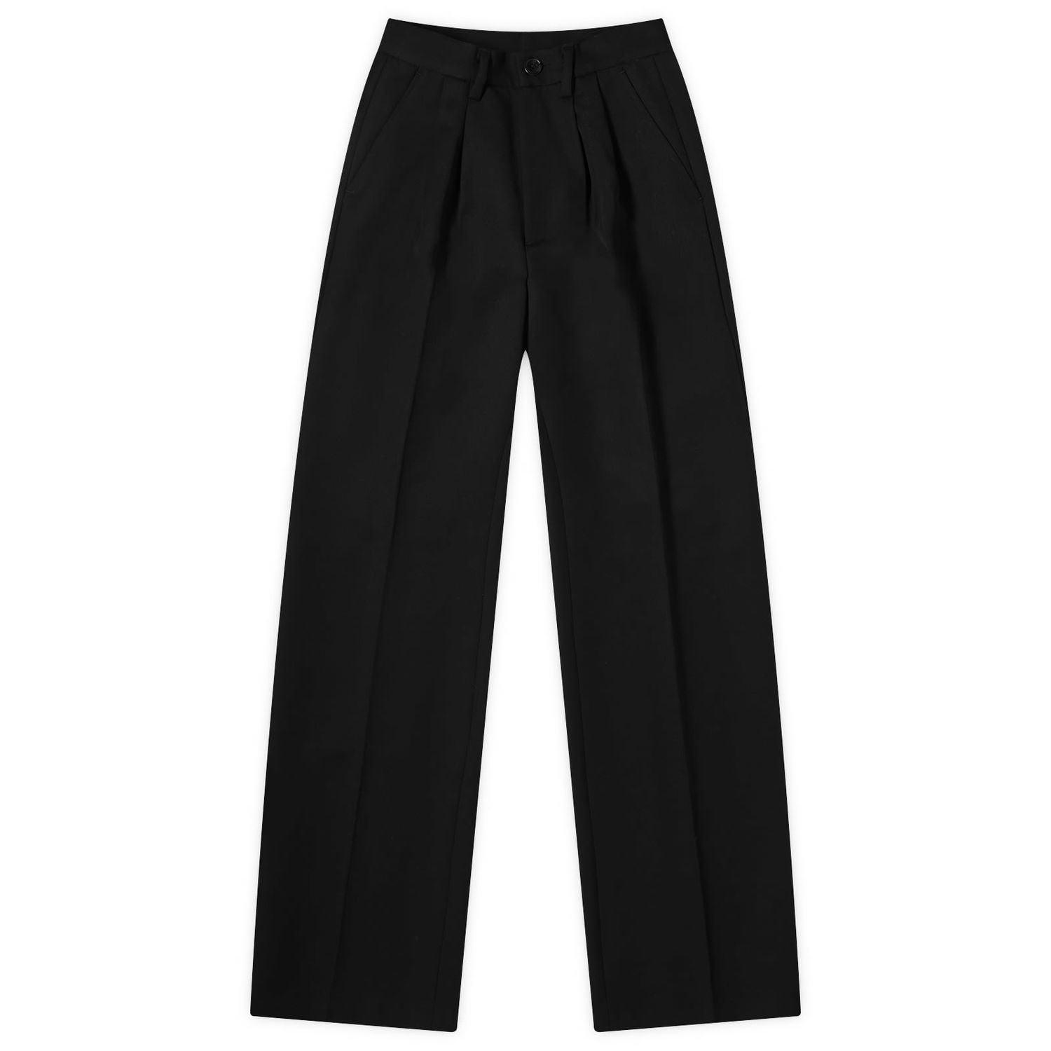 Панталони Anine Bing Carrie Black Wide Leg Pants Черно | A-03-3269-000C, 1