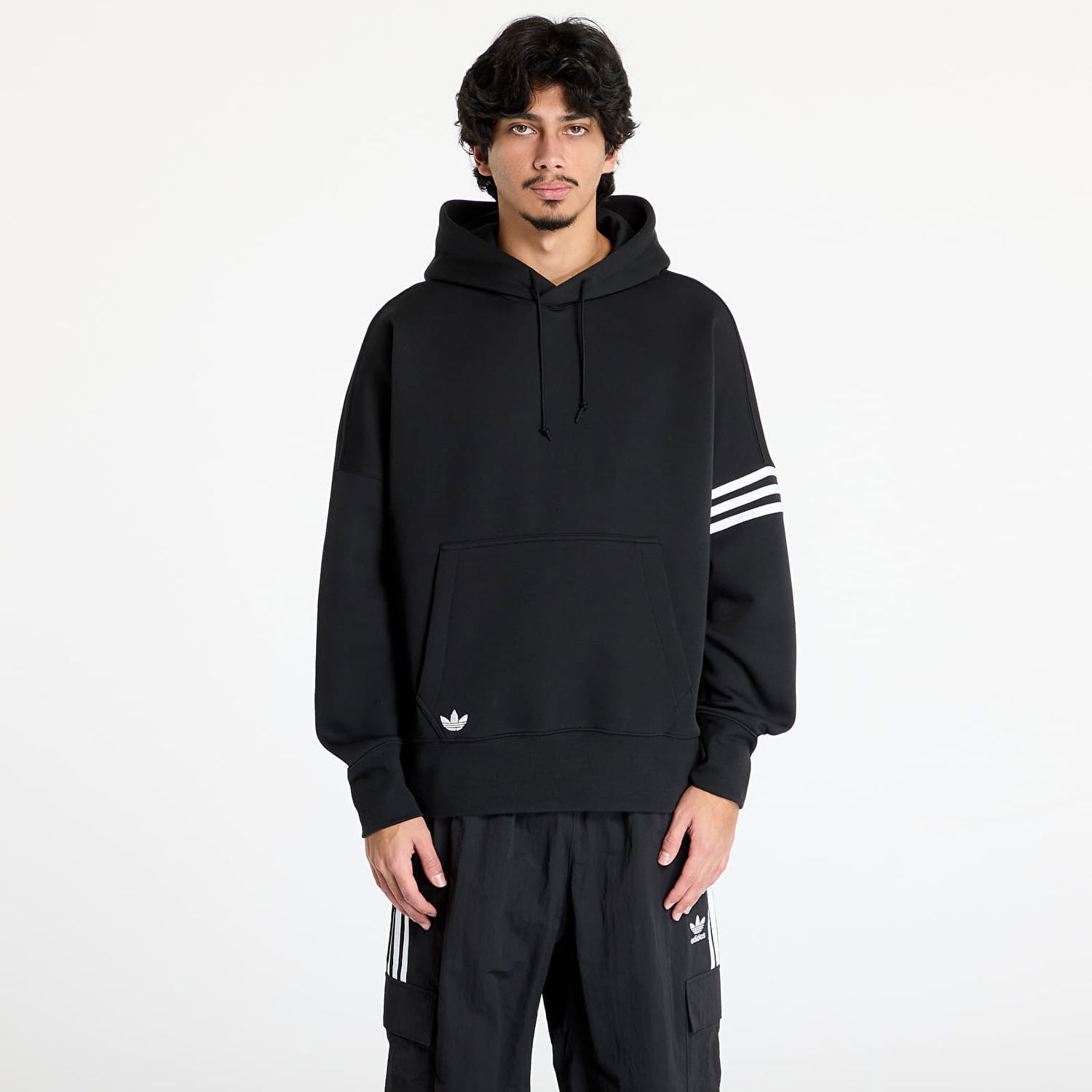 Суитчър adidas Originals Neuclassics Hoodie Черно | JC9937, 0