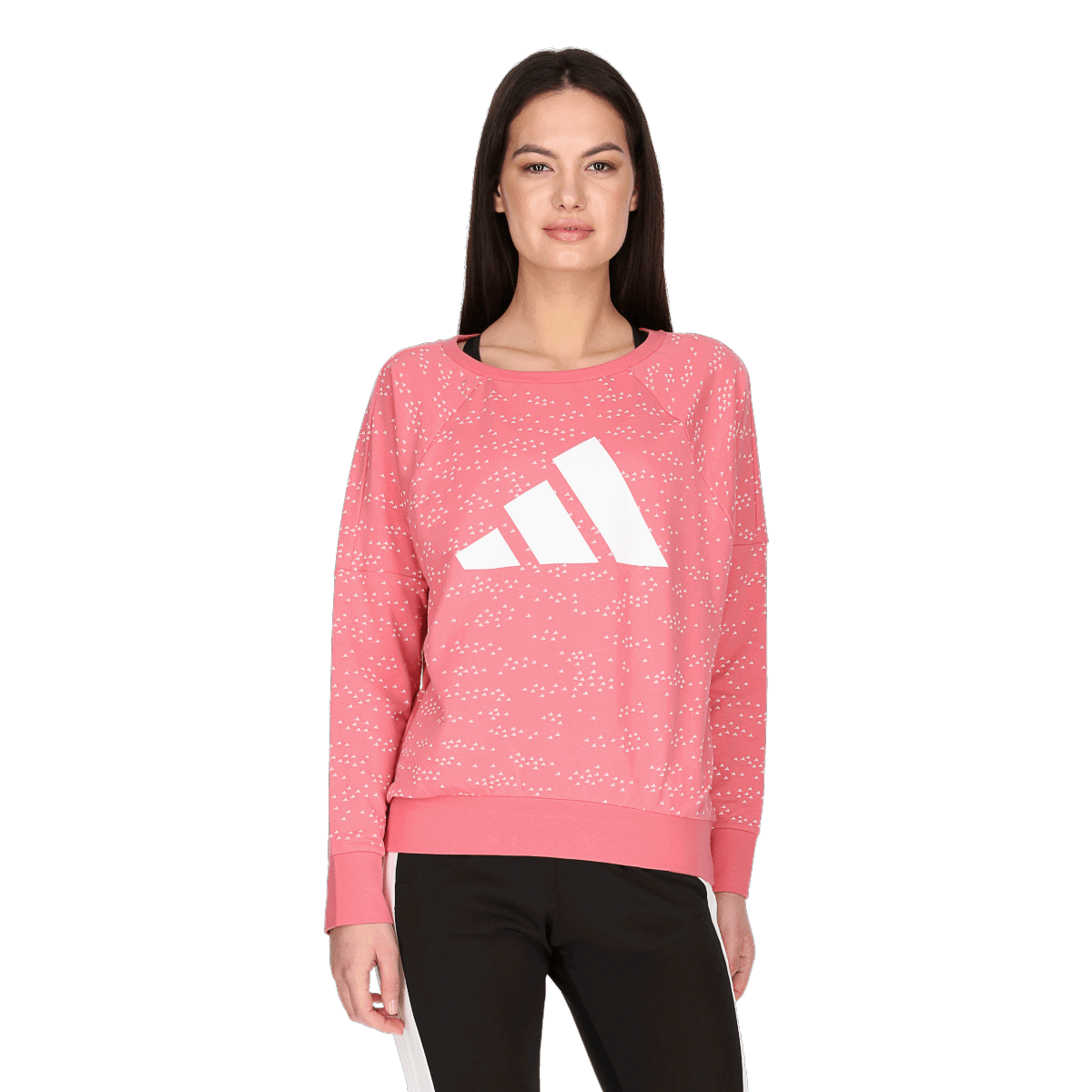 Суитчър adidas Originals Crew Sweatshirt Розово | GQ6068, 0