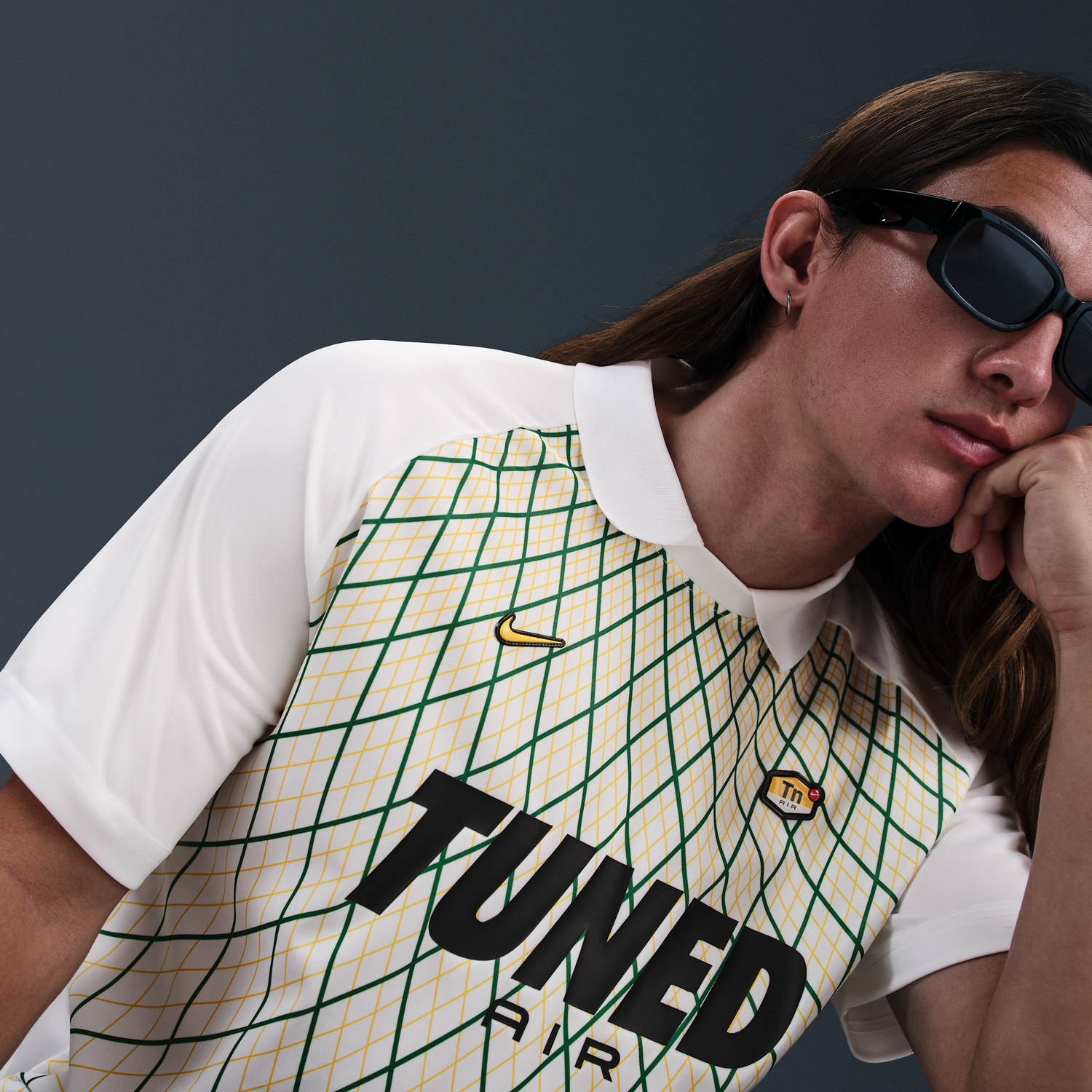 Фланелка Nike Nike Sportswear Football Jersey Бяло | HV6518-100, 1