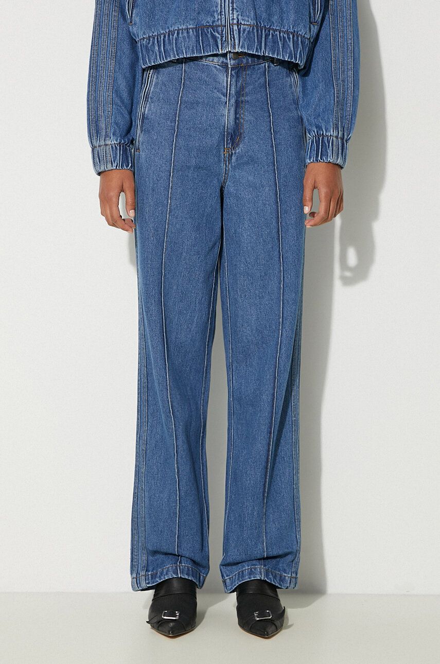 Дънки adidas Originals High Waist Jeans Синьо | IW5758, 0