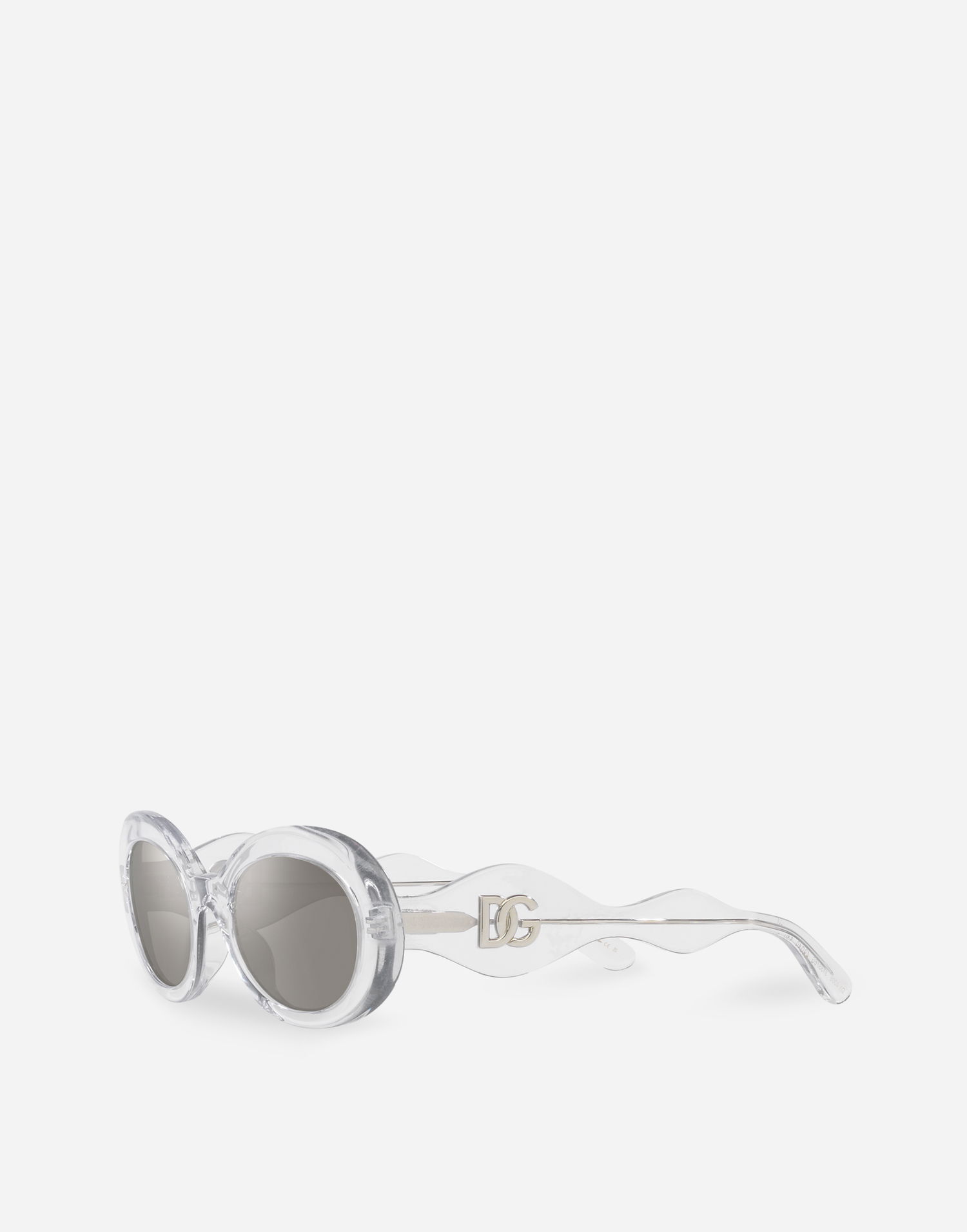 Слънчеви очила Dolce & Gabbana Dolce & Gabbana Dg Crossed Oval Sunglasses Бяло | VG4006VP36G9V000, 1