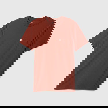 Тениска GAP T-shirt Logo Pocket Tee Smoked Paprika XL Кафяво | 857901-07, 4