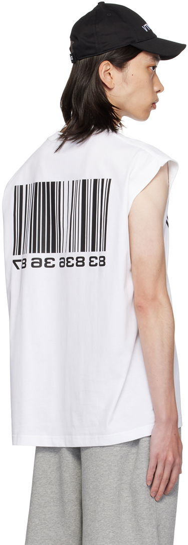 Потник VETEMENTS VTMNTS Graphic T-Shirt Бяло | VL22ST200W, 2