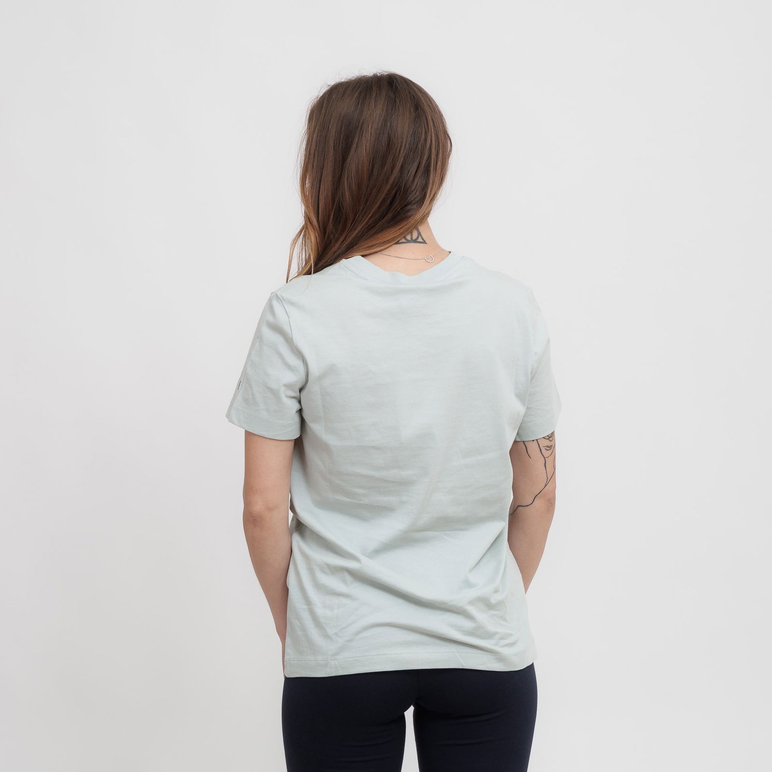 Тениска Champion Champion Short Sleeve T-Shirt Зелено | 117650-GS129, 1