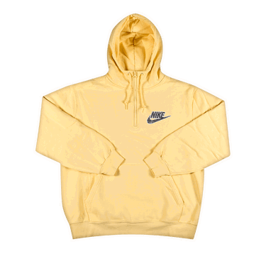 Суитчър Supreme Nike x Half Zip Hooded Sweatshirt Жълто | SS21SW6 PALE YELLOW, 0