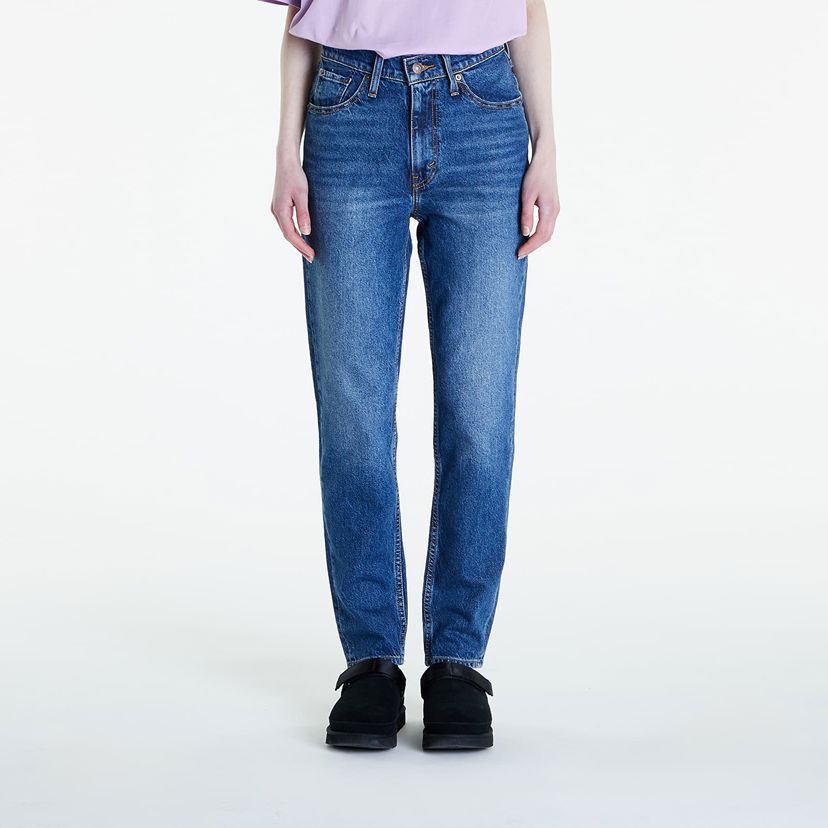 Панталони и дънки Levi's jeans ® 80's Mom Jeans Blue Синьо | A3506-0015