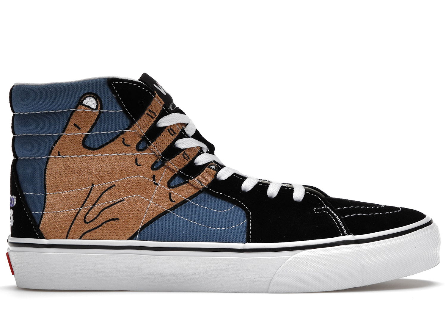 Кецове и обувки Vans Vault UA Sk8-Hi VR3 LX Imran Potato Navy Blue Кафяво | VN0A5EE7B7F, 0
