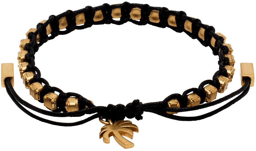 Гривна Palm Angels Palm Beads Bracelet Черно | PMOA044R24MAT0011076, 1