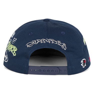 Шапка с козирка RIPNDIP Rip N Dip NY Athletics Snapback Hat Тъмно синьо | RNDFALL25146, 1