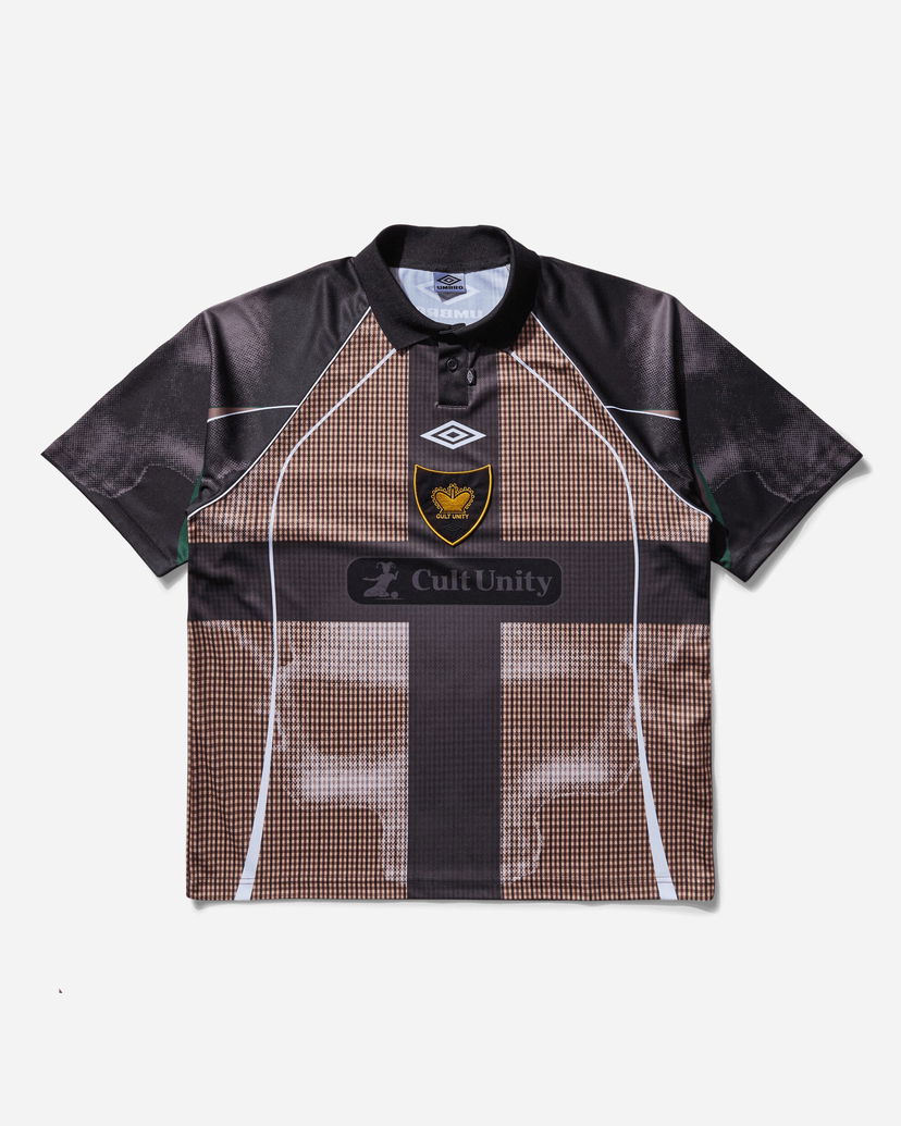 Поло тениска Umbro Cult Unity Check Polo Shirt Многоцветен | UBMW0401FA250 BEG0024
