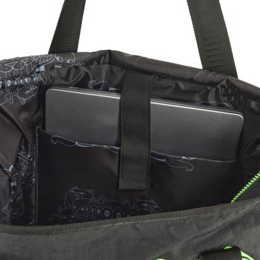 Голяма пазарска чанта Puma PUMA x RIPNDIP Graphic Tote Bag 20 L Черно | 091817_01, 6