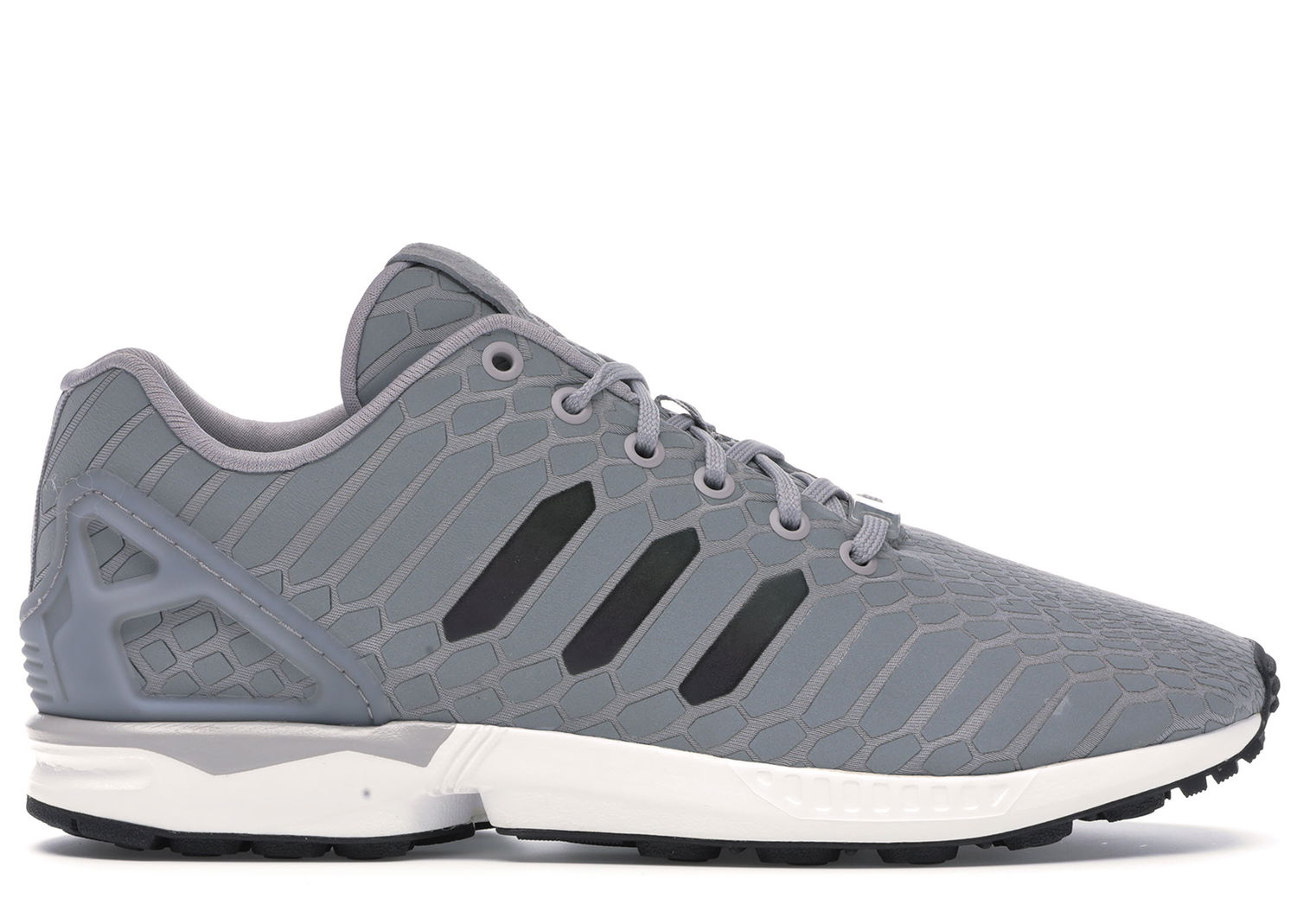 Кецове и обувки adidas Originals ZX Flux Xeno Silver Сиво | B24442, 0