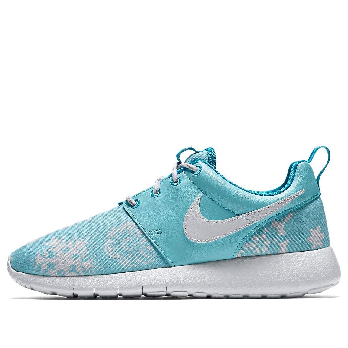 Кецове и обувки Nike Nike Roshe One Print Тюркоазено | 677784-401, 0