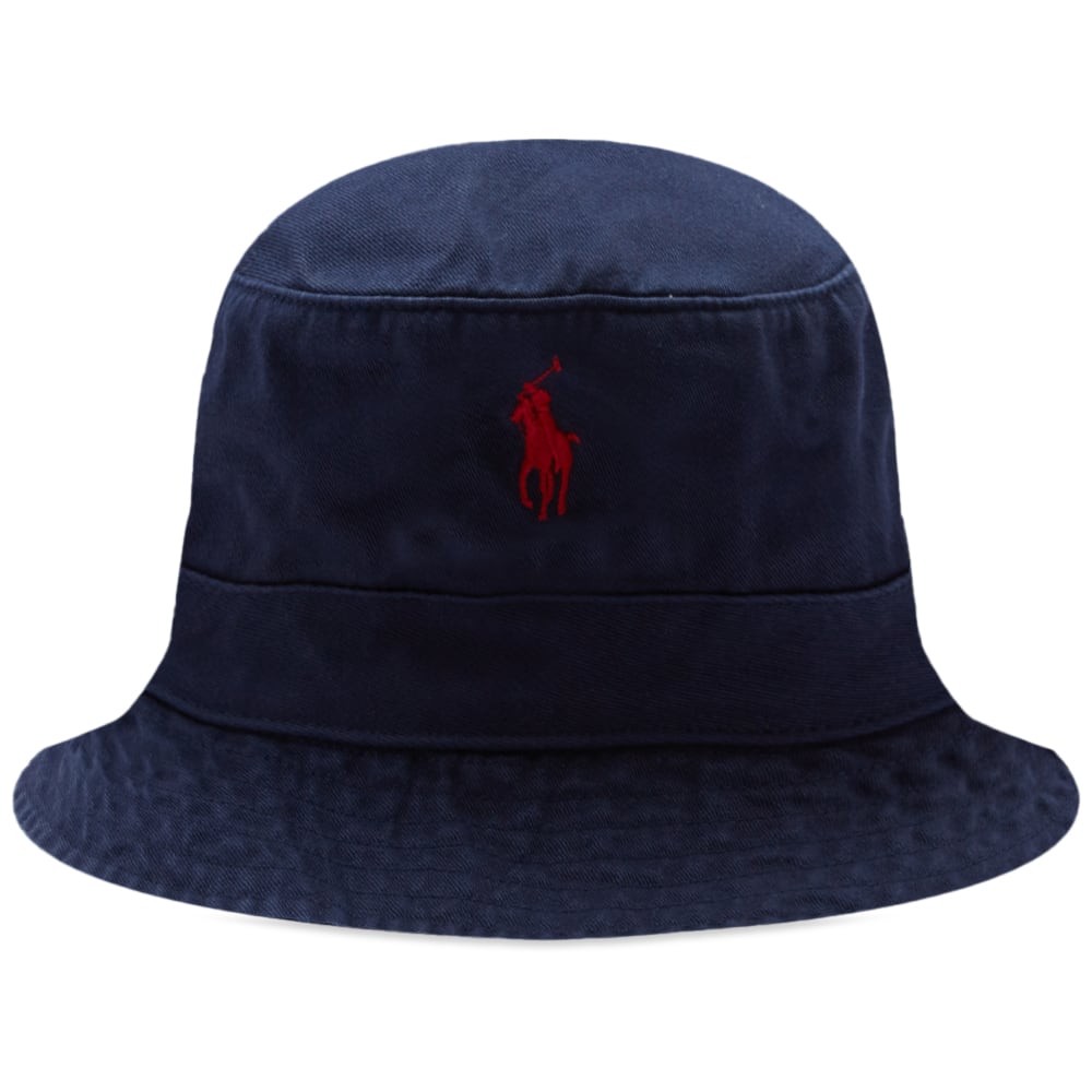 Шапка Polo by Ralph Lauren Loft Bucket Hat Тъмно синьо | 710798567005, 0