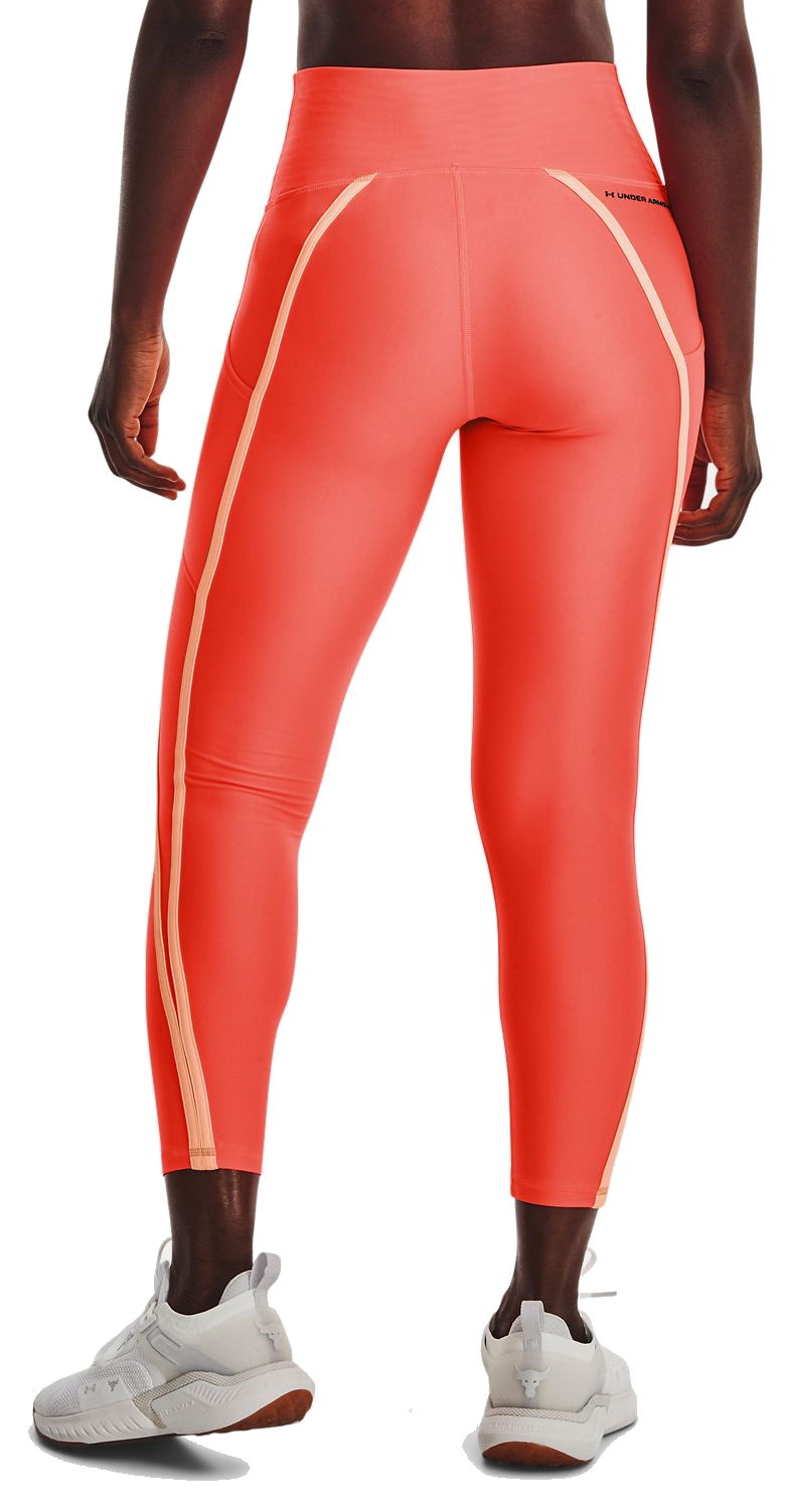 Клинове Under Armour Project Rock High-Waisted Ankle Leggings Червено | 1377455-877, 1