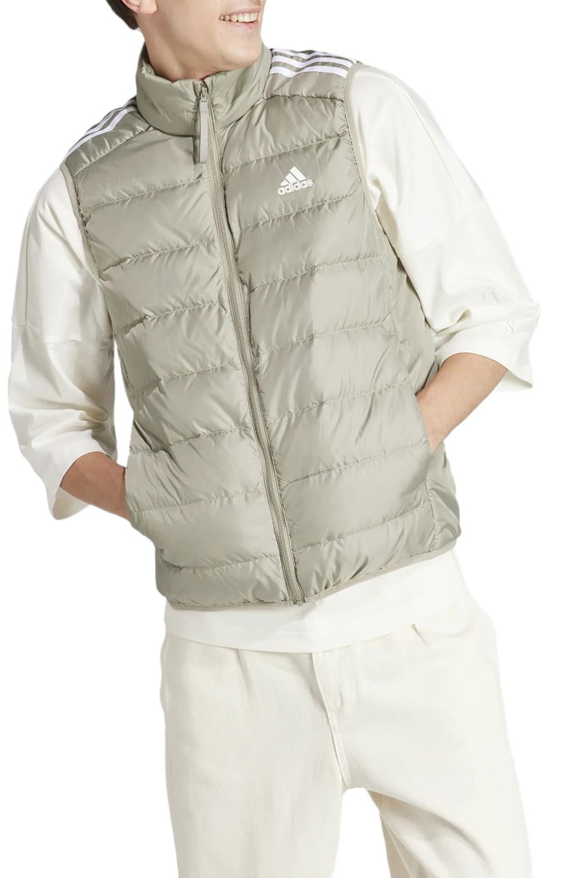 Яке adidas Performance adidas Sportswear Sportswear Essentials 3-Stripes Light Down Сиво | is1285