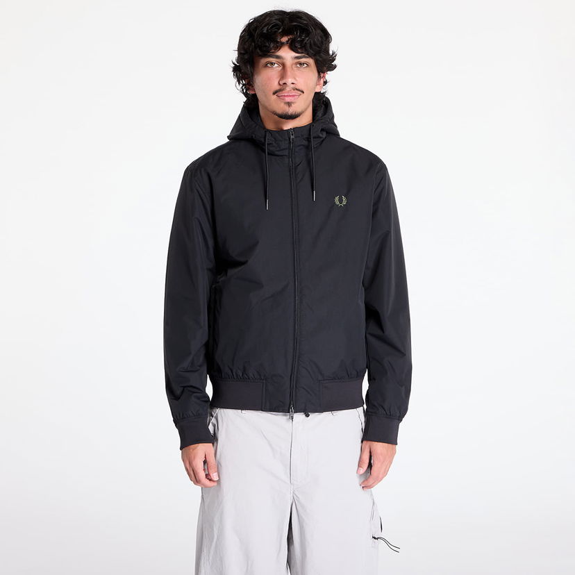 Ветровка Fred Perry The Hooded Brentham Jacket Black Черно | J8616 198