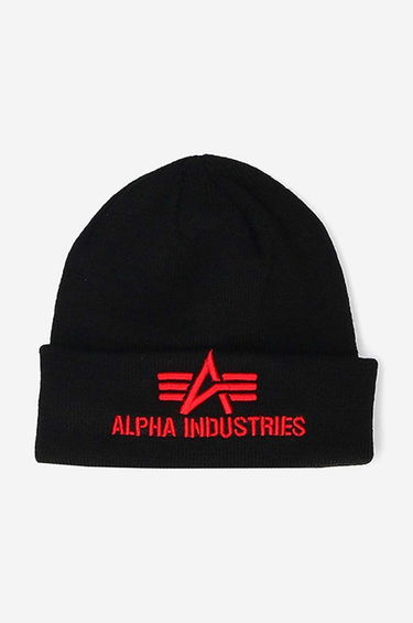 Шапка Alpha Industries Beanie Thin Knit Черно | 168910.94, 0