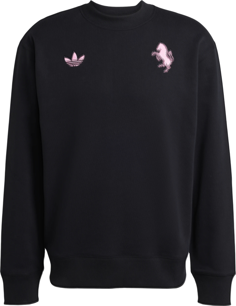 Суитчър adidas Originals Originals FC Juventus Turin Lfstlr Crewneck Sweatshirt Черно | kc7798