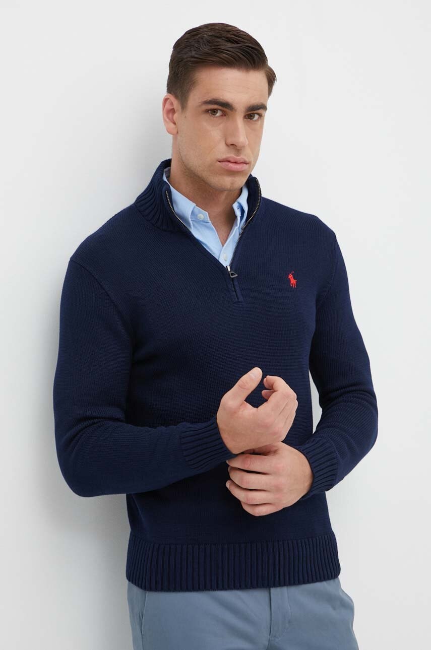 Пуловер Polo by Ralph Lauren Polo Ralph Lauren Half-Zip Sweater Тъмно синьо | 710859939, 0