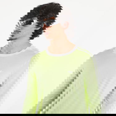 Тениска adidas Originals Wales Bonner x Knit Long sleeve Tee Semi Frozen Yellow/ White Жълто | IZ1892, 1