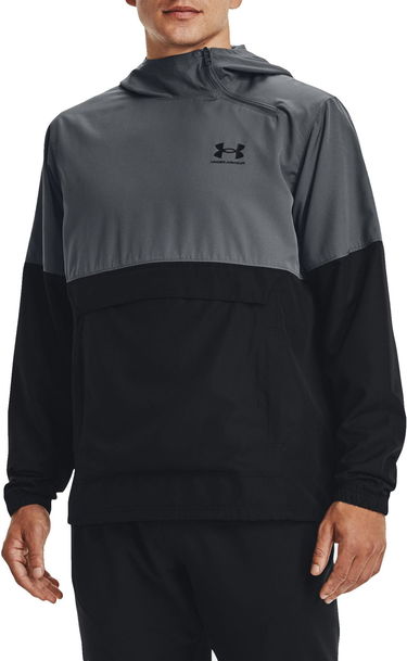 Ветровка Under Armour Woven Asymmetrical Zip Pullover Jacket Сиво | 1370500-012, 0
