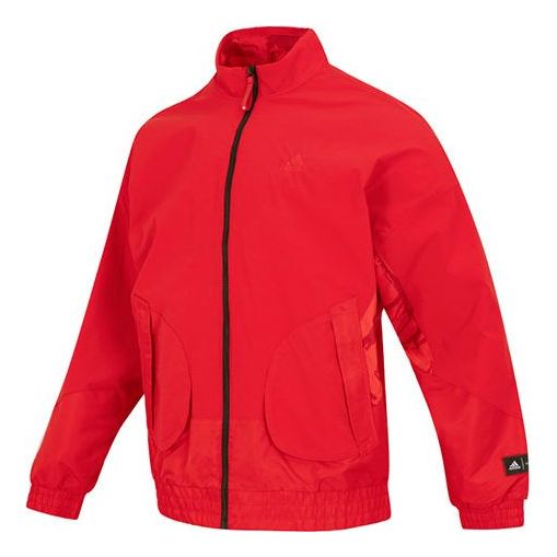 Ветровка adidas Originals Woven Sports Jacket Червено | HZ3039