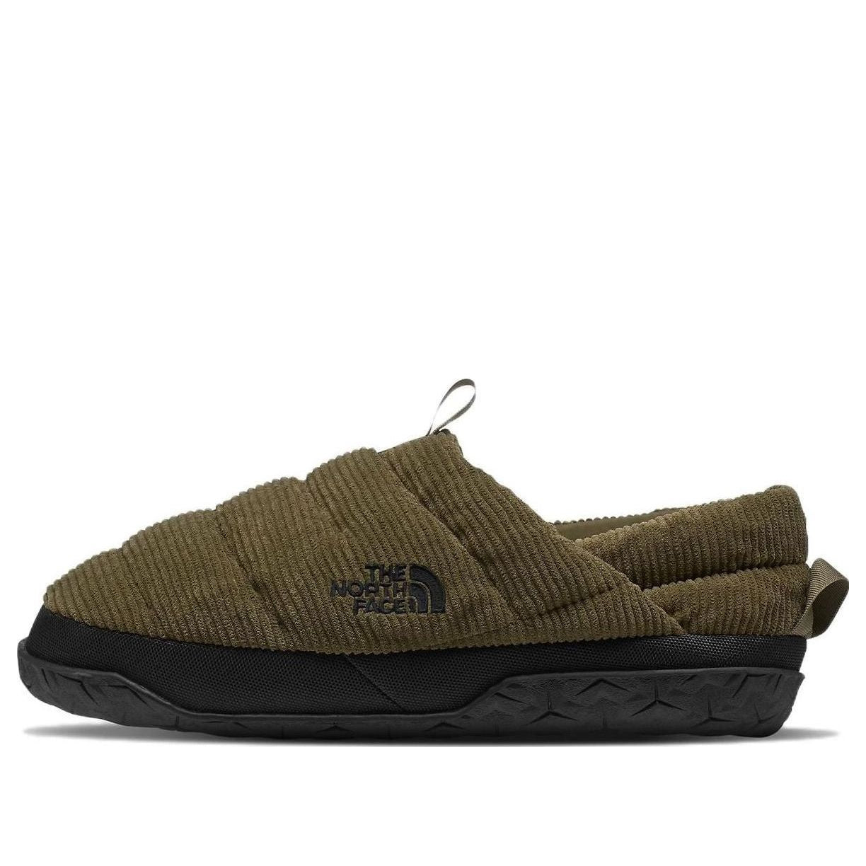 Кецове и обувки The North Face Nuptse Corduroy Mules Зелено | NF0A7W4M-WMB, 0