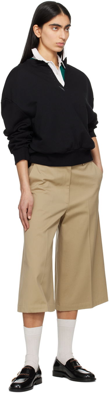 Пуловер Marni Marni Brushed Cotton Rugby Sweatshirt Черно | FLJE0218S1 UTC469, 3
