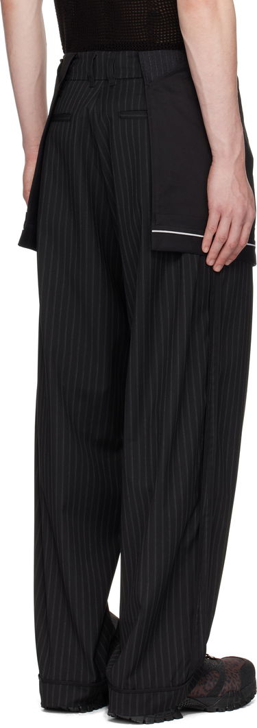 Панталони Andersson Bell Inside Out Stripe Trousers Черно | apa813m, 2