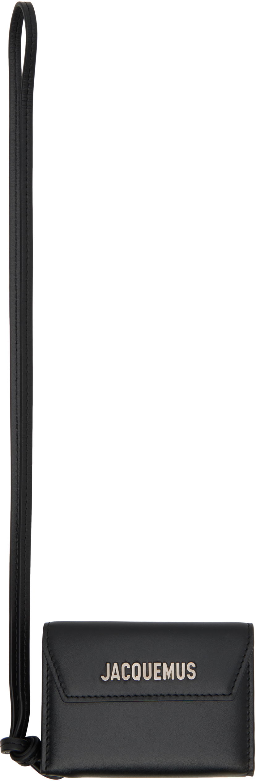 Портфейл Jacquemus The Jacquemus Strapped Wallet Черно | 22HSLM00003AC17C01
