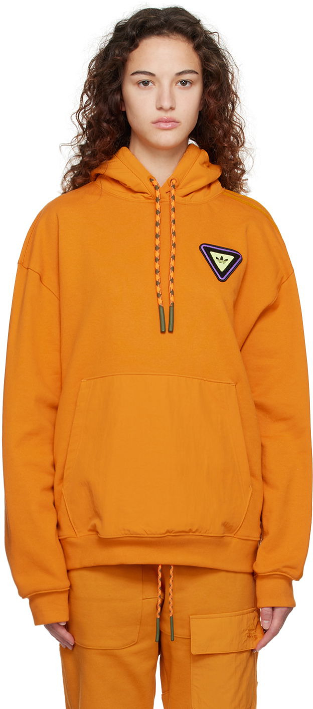 Суитчър adidas x IVY PARK IVY PARK Patch Hoodie Оранжево
 | HR2340