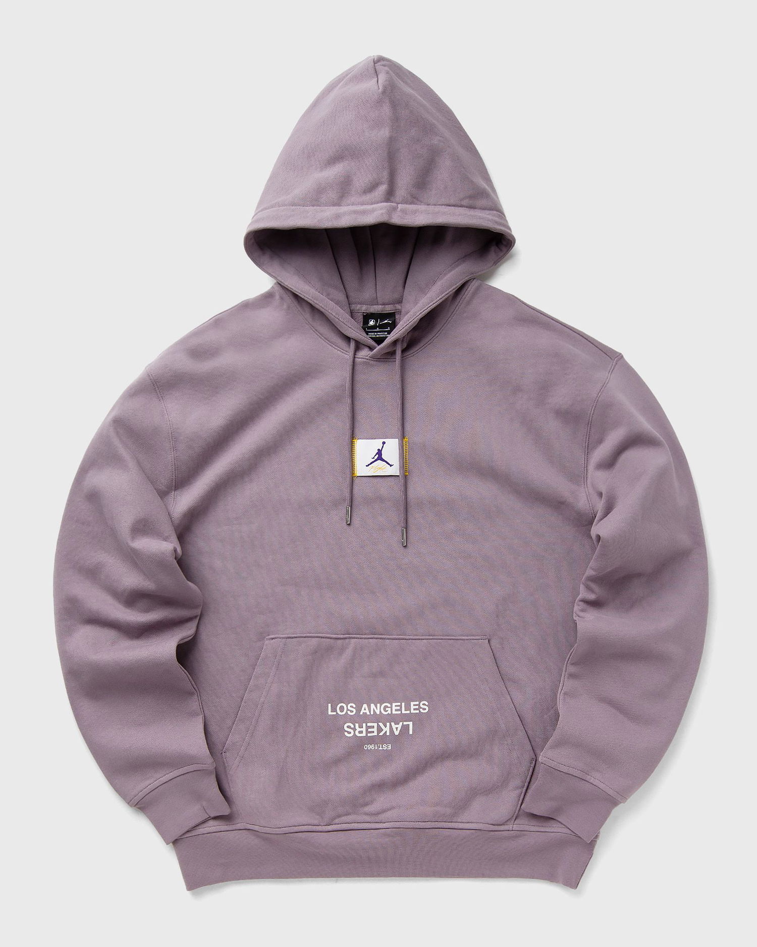 Суитчър Nike LA LAKERS COURTSIDE STATEMENT FLEECE HOODIE Лилаво | FV8254-524, 0